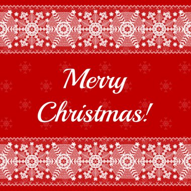 dantel kar taneleri desen kenarlığı