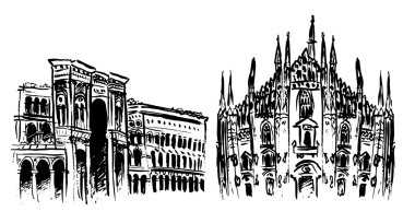 Duomo ve Vittorio Emanuele II Galerisi