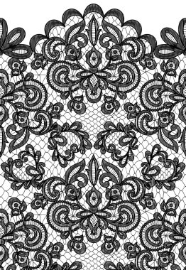 yeşil renkli dantel sınırında