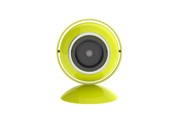 Web camera on a white background, 3d illustration — Stock Photo, Image