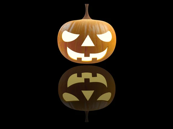 3d rendu d'une citrouille d'Halloween — Photo