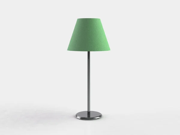 Moderne lamp. 3D illustratie op witte achtergrond — Stockfoto