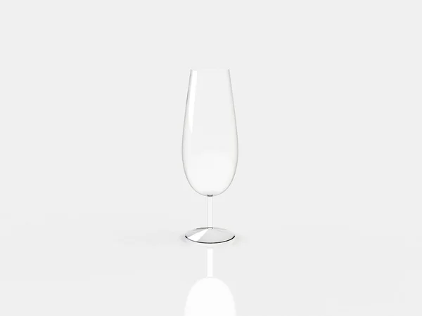 3D glas cup — Stockfoto