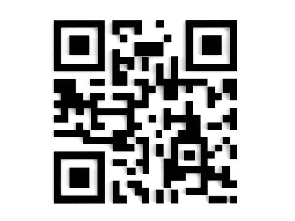 3D-s qr-kód — Stock Fotó