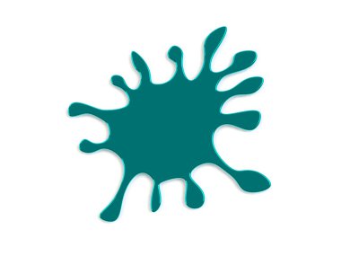 3D sıçrama soyut resim