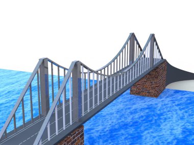3D modeli köprü