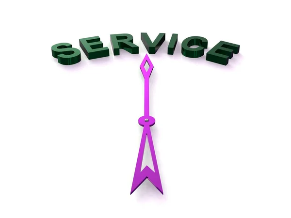 Servicekoncept — Stockfoto