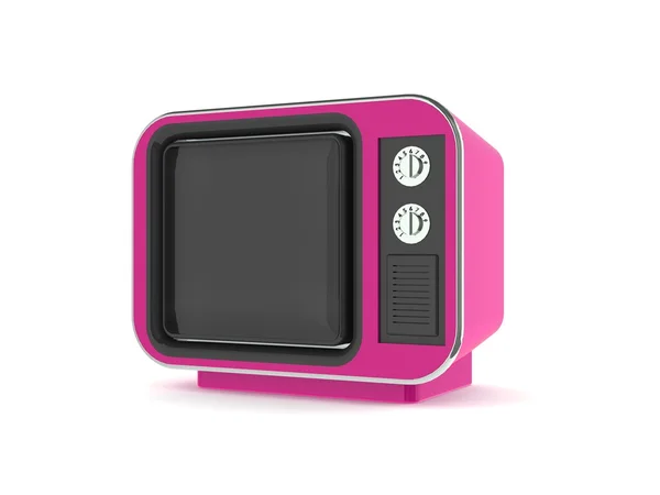 Antiguo retro tv 3d — Foto de Stock