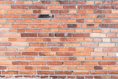 Eski tuğla duvar deseninin arkaplanı.