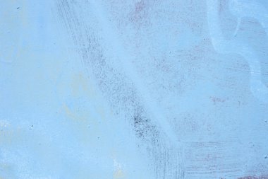 Mavi boyalı metal plaka arka plan dokusu.