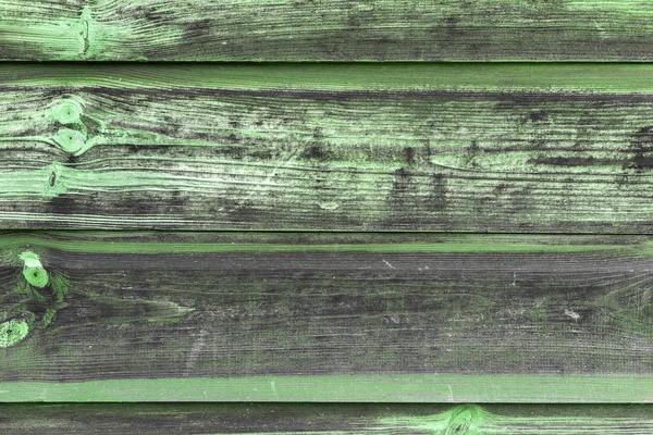 La vecchia texture di legno verde con motivi naturali — Foto Stock