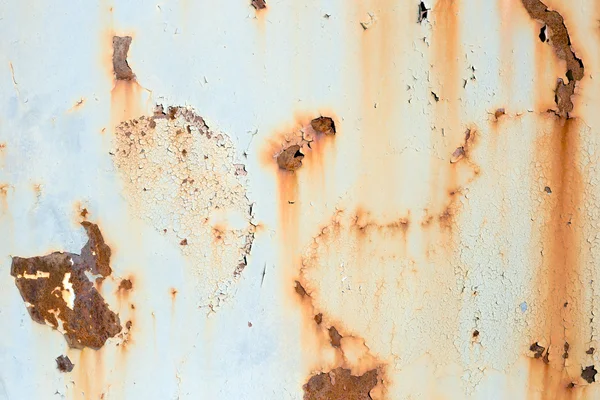 Стара Пофарбована Металева Текстура Слідами Іржі — стокове фото