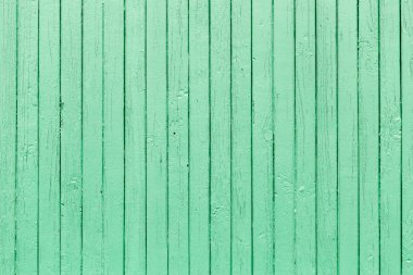 Doğal desenli eski yeşil ahşap doku.