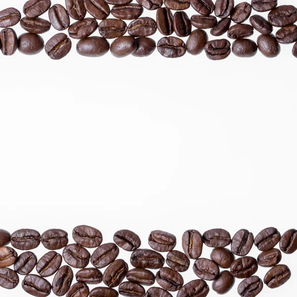 Coffee beans isolated on a white background — Stock Photo, Image