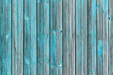 Doğal desenli eski mavi ahşap doku.
