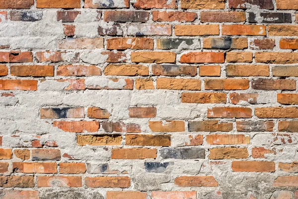 Background of old brick wall pattern texture. — Stock Photo, Image