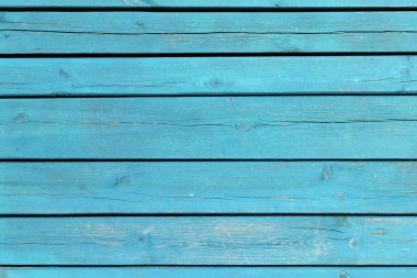 Doğal desenli eski mavi ahşap doku.