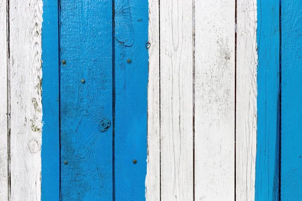 Eski boyanmış ahşap duvar - doku veya arkaplan