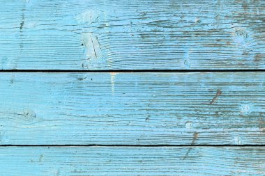 Doğal desenli eski mavi ahşap doku.