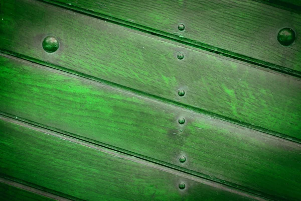 The old green wood texture with natural patterns — Stock Photo, Image