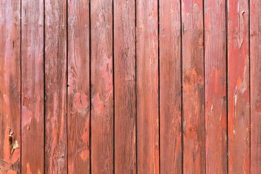 Eski boyanmış ahşap duvar - doku veya arkaplan