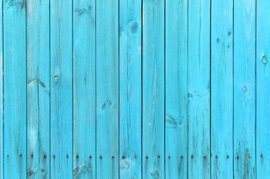 Doğal desenli eski mavi ahşap doku.