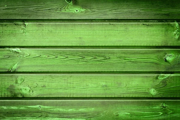 La vieja textura de madera verde con patrones naturales — Foto de Stock