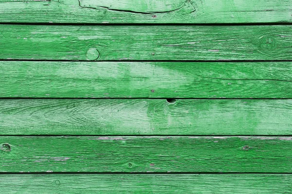 Vieja Textura Madera Verde Con Patrones Naturales — Foto de Stock