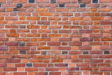 Eski tuğla duvar deseninin arkaplanı.