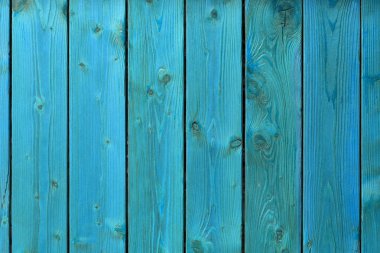 Doğal desenli eski mavi ahşap doku.