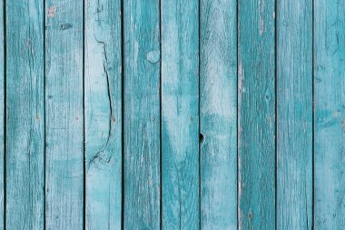 Eski boyanmış ahşap duvar - doku veya arkaplan