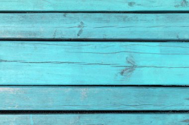 Doğal desenli eski mavi ahşap doku.