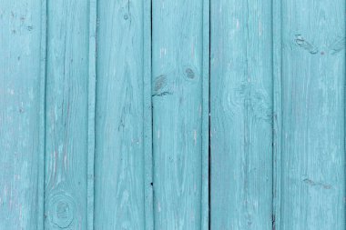 Doğal desenli eski mavi ahşap doku..