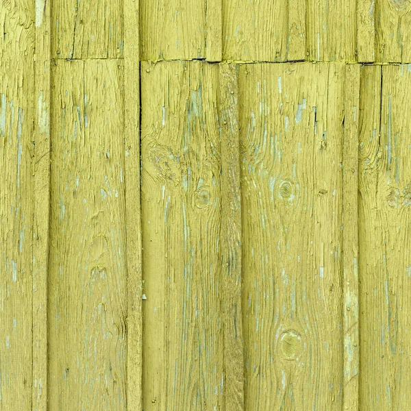 Vieja Textura Madera Amarilla Con Patrones Naturales —  Fotos de Stock