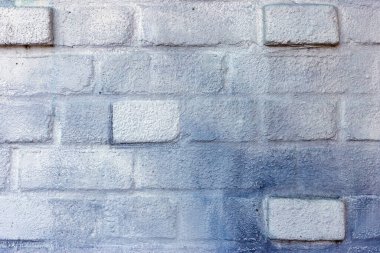 Eski beyaz tuğla bir duvarın arka plan dokusu