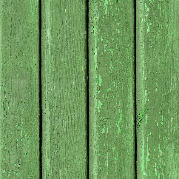 Vecchia Texture Legno Verde Con Motivi Naturali — Foto Stock