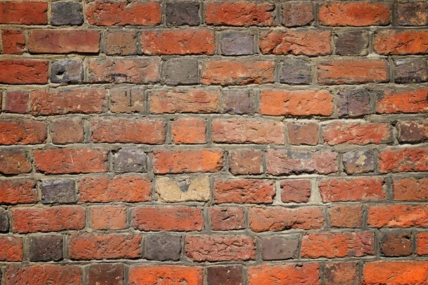 Texture de fond d'un vieux mur de briques — Photo