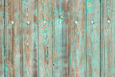 Eski boyanmış ahşap duvar - doku veya arkaplan