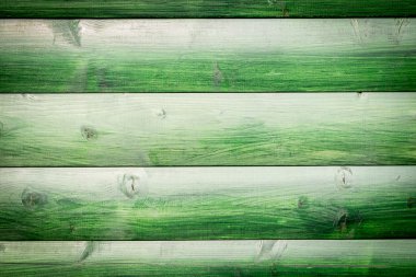 Eski boyanmış ahşap duvar - doku veya arkaplan