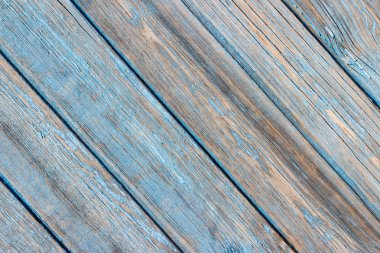 Eski boyanmış ahşap duvar - doku veya arkaplan