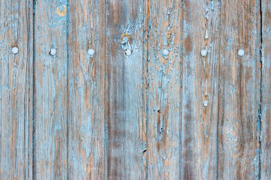 Eski boyanmış ahşap duvar - doku veya arkaplan