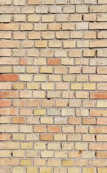 Achtergrond textuur van een oude bakstenen muur — Stockfoto
