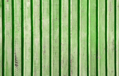 Eski boyanmış ahşap duvar - doku veya arkaplan