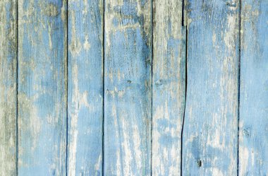 Eski boyanmış ahşap duvar - doku veya arkaplan