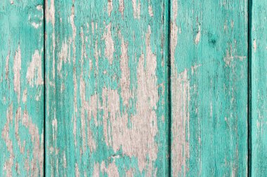 Eski boyanmış ahşap duvar - doku veya arkaplan