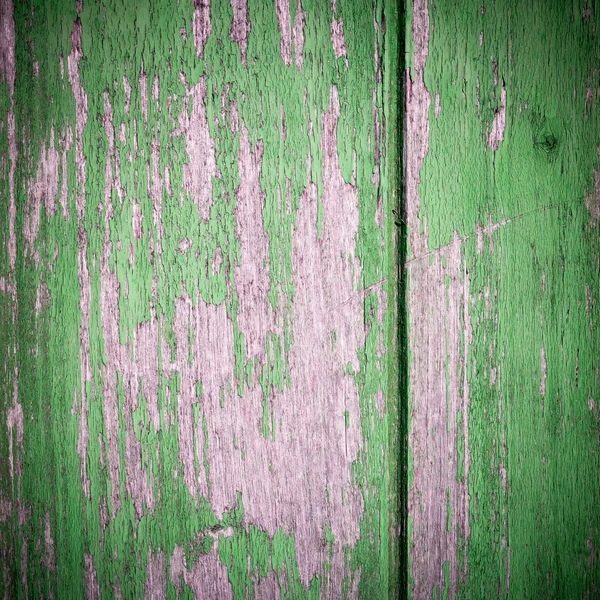 Pared de madera pintada antigua - textura o fondo — Foto de Stock