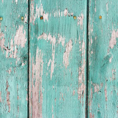 Eski boyanmış ahşap duvar - doku veya arkaplan