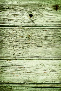 Eski boyanmış ahşap duvar - doku veya arkaplan