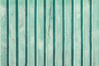 Eski boyanmış ahşap duvar - doku veya arkaplan