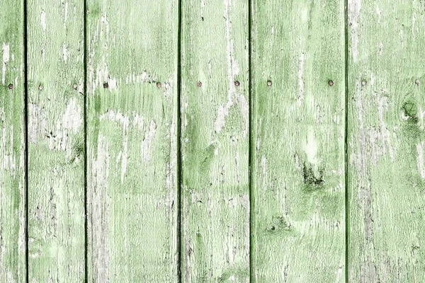Parede de madeira pintada velha - textura ou fundo — Fotografia de Stock